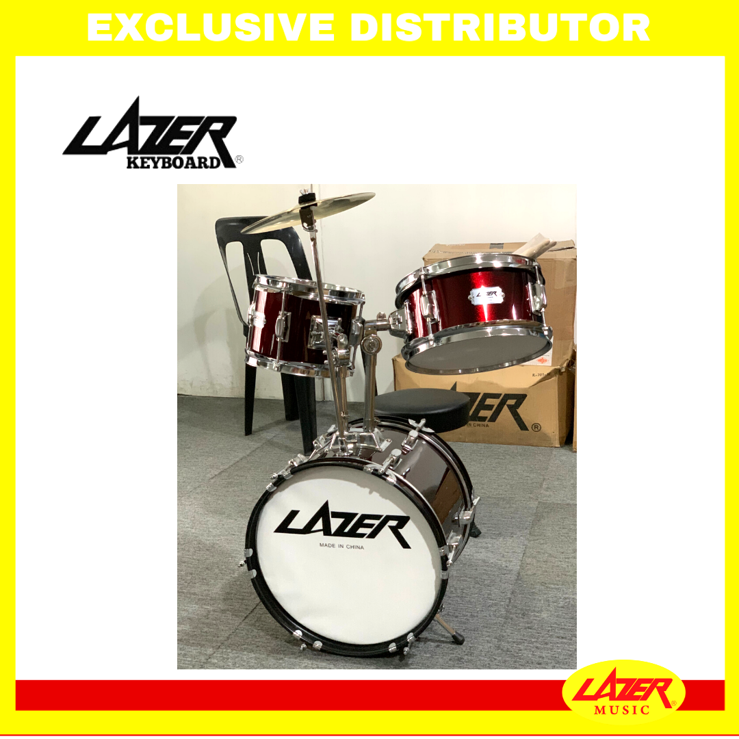 Lazer SJC-303 Kids Drum Set With Throne And Sticks